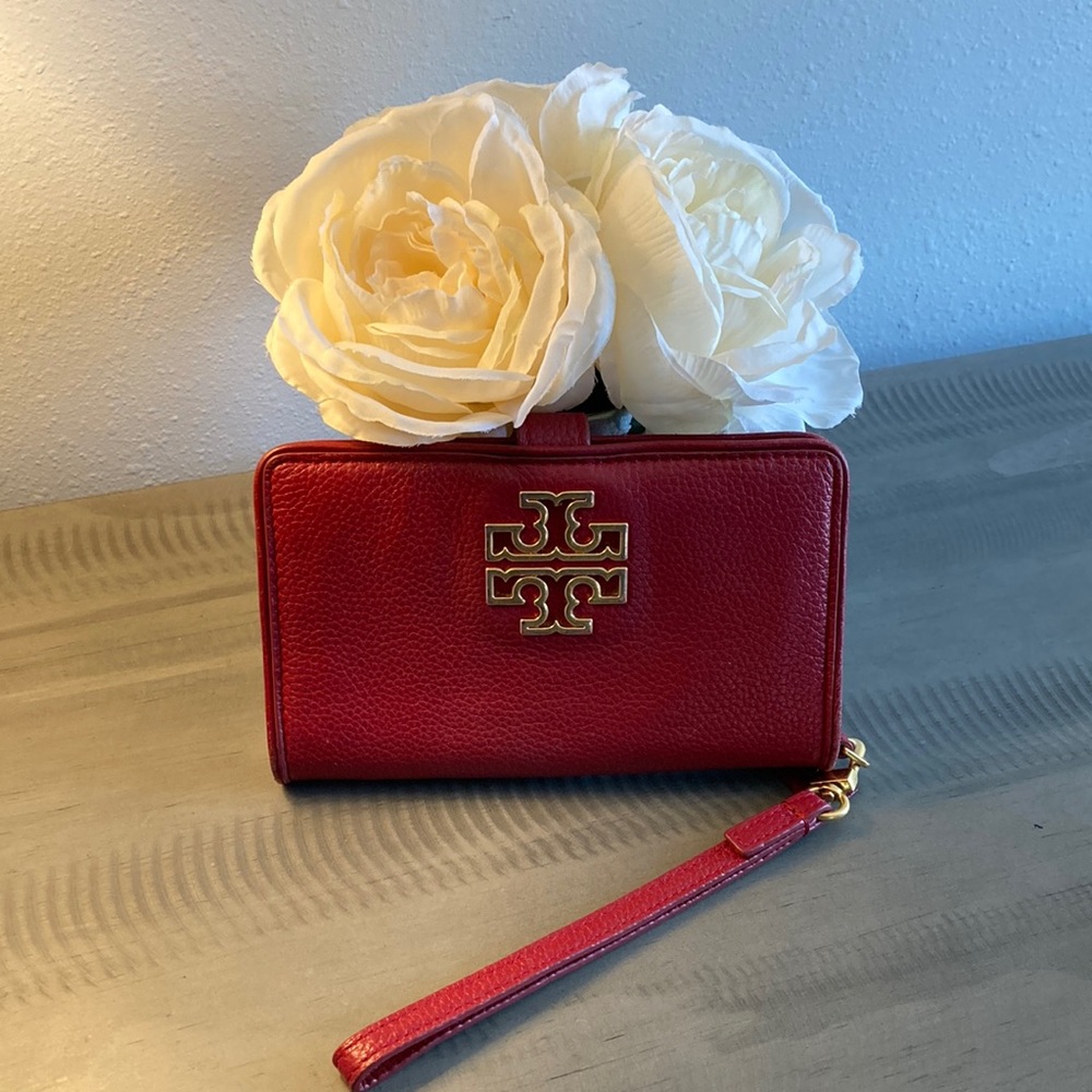 Tory Burch Redstone Wristlet/Wallet